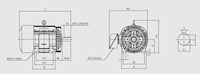 HHI Model 40 Horsepower (hp) Power and 1185 Revolutions Per Minute (rpm) Speed Electric Motor