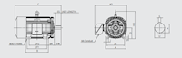 HHI Model 60 Horsepower (hp) Power and 1185 Revolutions Per Minute (rpm) Speed Electric Motor