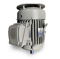 MAX-E1™ Vertical Round Body Solid Shaft Normal/Medium Thrust Three Phase TEFC Severe Duty Motors