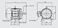 IEEE HL Model - IEEE841, Premium Efficiency, Three Phase, TEFC, Foot Mounted Electric Motors - 4