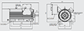 IEEE XL Model 600 Horsepower (hp) Power and 3570 Revolutions Per Minute (rpm) Speed Foot Mounted Electric Motor - 2
