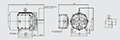 IXHHI Model - Explosion Proof, Premium Efficiency, Three Phase, TEFC, Foot Mounted Electric Motors - 2