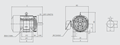 HHI Model 40 Horsepower (hp) Power and 1185 Revolutions Per Minute (rpm) Speed Electric Motor