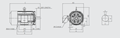 HHI Model 60 Horsepower (hp) Power and 1185 Revolutions Per Minute (rpm) Speed Electric Motor