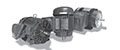 XP - C Series Three Phase NEMA Premium Footed C-Face TEXP Explosion Proof Motors